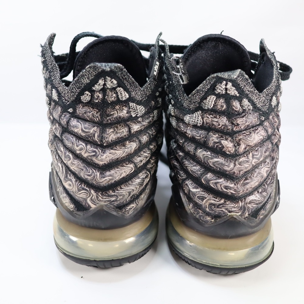 Nike BQ3177-002 Lebron XVII 17 In The Arena Gray Sneaker Shoes Men's US 8.5 Oreo - Picture 5 of 14